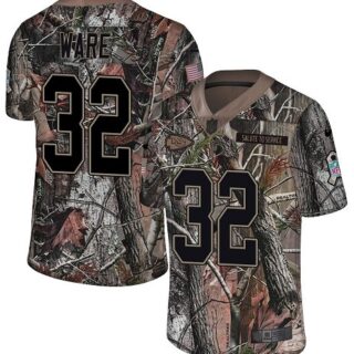 Nike Chiefs #32 Spencer Ware Camo Men's Stitched NFL Limited Rush Realtree Jersey