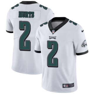 Nike Eagles #2 Jalen Hurts White Men's Stitched NFL Vapor Untouchable Limited Jersey
