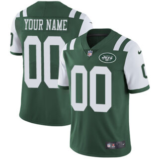 Nike NFL New York Jets Vapor Untouchable Customized Elite Green Home Youth Jersey