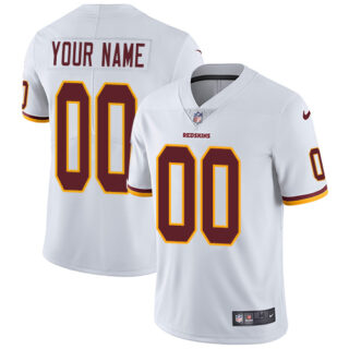 Nike NFL Washington Redskins Vapor Untouchable Customized Elite White Road Youth Jersey