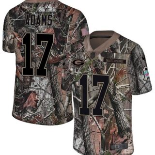 Nike Packers #17 Davante Adams Camo Men's Stitched NFL Limited Rush Realtree Jersey