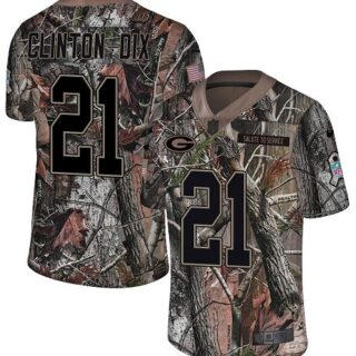 Nike Packers #21 Ha Ha Clinton-Dix Camo Men's Stitched NFL Limited Rush Realtree Jersey