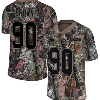 Nike Patriots #90 Malcom Brown Camo Men's Stitched NFL Limited Rush Realtree Jersey