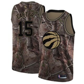 Nike Raptors #15 Vince Carter Camo Women's NBA Swingman Realtree Collection Jersey