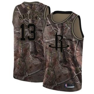 Nike Rockets #13 James Harden Camo NBA Swingman Realtree Collection Jersey