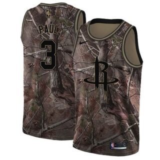 Nike Rockets #3 Chris Paul Camo NBA Swingman Realtree Collection Jersey