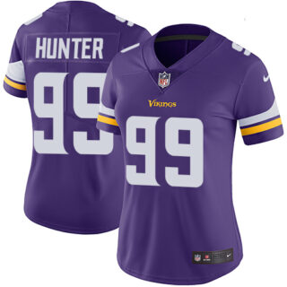 Nike Vikings #99 Danielle Hunter Purple Team Color Women's Stitched NFL Vapor Untouchable Limited Jersey