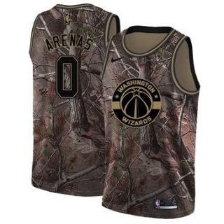 Nike Wizards #0 Gilbert Arenas Camo NBA Swingman Realtree Collection Jersey