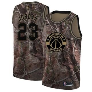 Nike Wizards #23 Michael Jordan Camo Women's NBA Swingman Realtree Collection Jersey