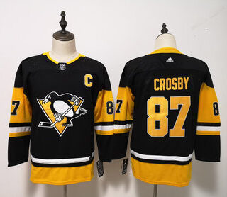 Penguins 87 Sidney Crosby Youth Adidas Jersey