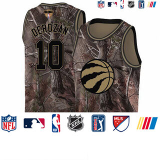 Raptors #10 DeMar DeRozan Camo 2019 Finals Bound Basketball Swingman Realtree Collection Jersey