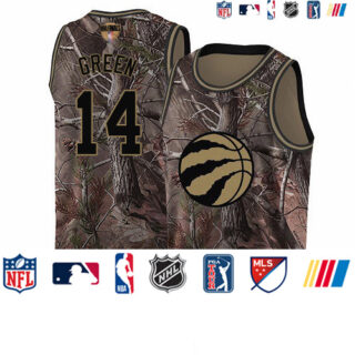 Raptors #14 Danny Green Camo 2019 Finals Bound Basketball Swingman Realtree Collection Jersey