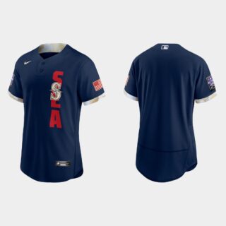 Seattle Mariners 2021 Mlb All Star Game Authentic Navy Jersey