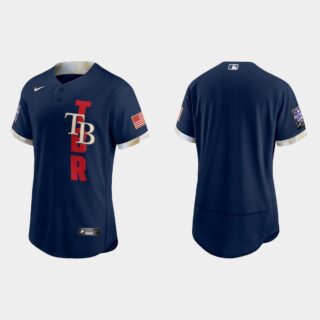 Tampa Bay Rays 2021 Mlb All Star Game Authentic Navy Jersey
