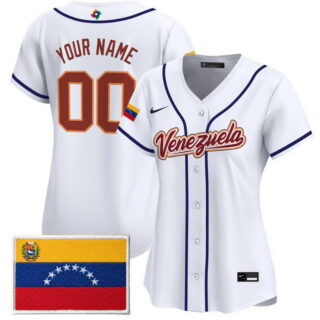 Team Venezuela World Baseball Classic Vapor Premier Custom Jersey 2026 Roster All Stitched