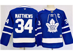 Toronto Maple Leafs #34 Auston Matthews 2024 Blue Jersey