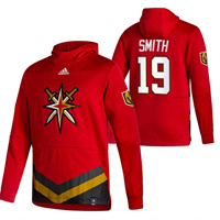 Vegas Golden Knights #19 Reilly Smith Reverse Retro Pullover Hoodie Red