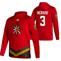 Vegas Golden Knights #3 Brayden Mcnabb Reverse Retro Pullover Hoodie Red