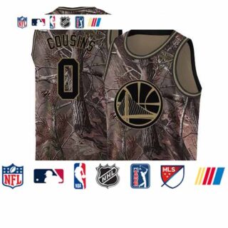 Warriors #0 DeMarcus Cousins Camo 2019 Finals Bound Basketball Swingman Realtree Collection Jersey