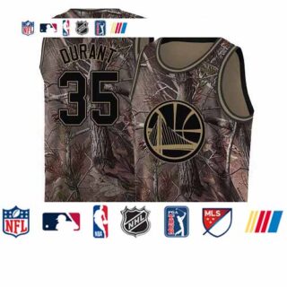 Warriors #35 Kevin Durant Camo 2019 Finals Bound Basketball Swingman Realtree Collection Jersey
