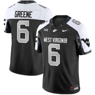 West Virginia Mountaineers #6 Garrett Greene 2024 Vapor Limited Alternate Jersey V2 All Stitched