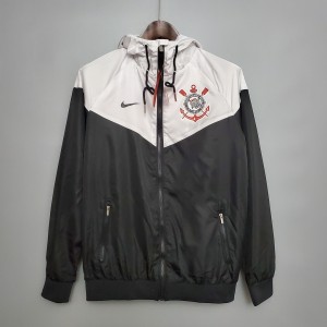 Windbreaker Jacket Corinthians Black & White