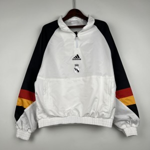 Windbreaker Jacket Real Madrid White