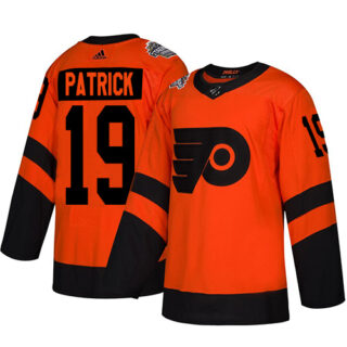 Women's Flyers #19 Nolan Patrick Orange Authentic 2019 Stadium Series Women's Stitched Hockey Jersey