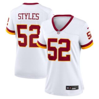 Women's Washington Commanders #52 Sonny Styles White Game Jersey
