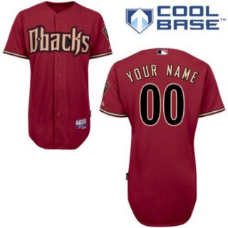 Youth's Arizona Diamondbacks Red Customized Jersey