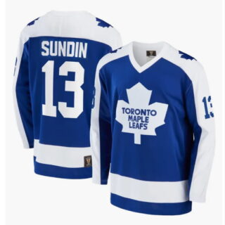 Men's Mitchell Marner #13 Toronto Maple Leafs Breakaway Player Jersey - Blue