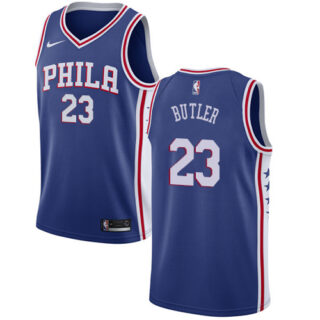 Youth Nike 76ers #23 Jimmy Butler Blue Youth NBA Swingman Icon Edition Jersey