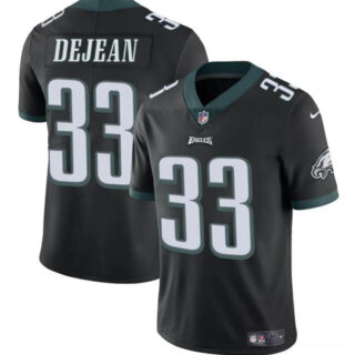 Youth Philadelphia Eagles #33 Cooper DeJean Black 2024 Draft Vapor Untouchable Limited