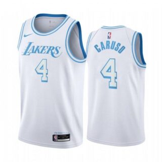 Men's Alex Caruso Los Angeles Lakers Basketball Jersey White