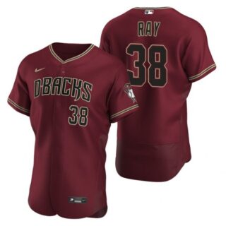 Men's Robbie Ray Arizona Diamondbacks Flex Base Jersey Crimson