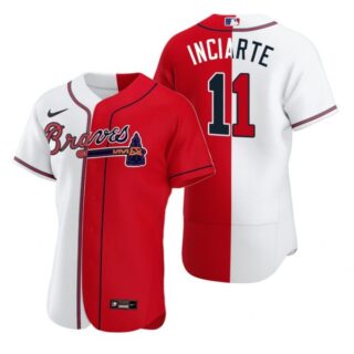 Men's #11 Ender Inciarte Atlanta Braves Flex Base Jersey Red