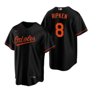 Men's Cal Ripken Jr. Baltimore Orioles Cool Base Jersey Black