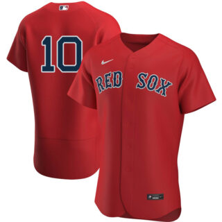 Men's Boston Red Sox Trevor Story Stitched Jersey - Red