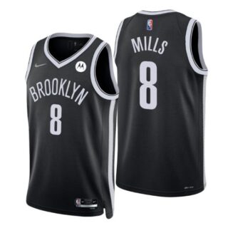 Men's Patty Mills Brooklyn Nets 75th Anniversary Diamond Jersey