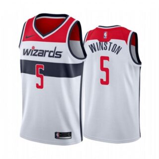 Men's Cassius Winston Washington Wizards Basketball Jersey White