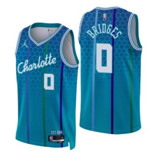 Men's Miles Bridges Charlotte Hornets 75th Anniversary Diamond Jersey
