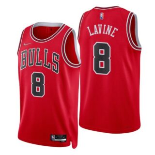 Men's #8 Zach Lavine Chicago Bulls 75th Anniversary Diamond Jersey