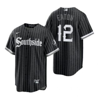 Youth Chicago White Sox Adam Eaton 2021 City Connect Southside Jersey Black Stitched