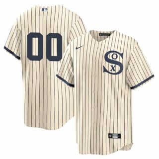 Men's - Cool Base Chicago White Sox Custom Field of Dreams Throwback Jersey Stitched