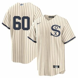 Men's - Cool Base Chicago White Sox #60 Dallas Keuchel Field of Dreams Throwback Jersey Stitched