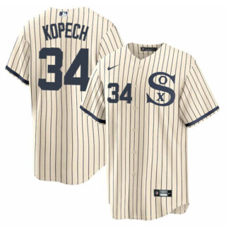 Men's Chicago White Sox #34 Michael Kopech Field of Dreams Throwback Limited Edition Jersey Stitched