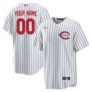 Youth Cincinnati Reds Custom 2022 Field of Dreams White Stitched Jersey With Name