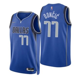 Men's Luka Doncic Dallas Mavericks 75th Anniversary Diamond Jersey