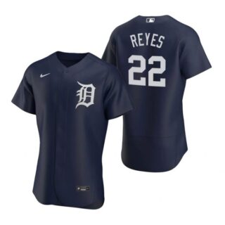 Men's Victor Reyes Detroit Tigers Flex Base Jersey White