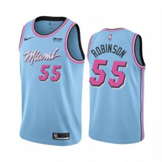 Men's Duncan Robinson Miami Heat Basketball Jersey Blue